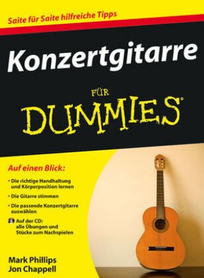 Konzertgitarre für Dummies, m. Audio-CD