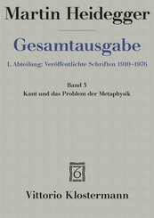 Kant und das Problem der Metaphysik (1929)