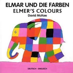Elmar und die Farben, Deutsch-Englisch - Elmer's Colours