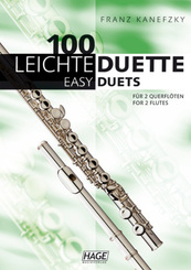 100 leichte Duette für 2 Querflöten - 100 Easy Duets for 2 Flutes