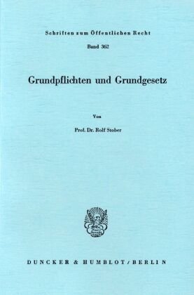 Grundpflichten und Grundgesetz.