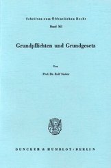 Grundpflichten und Grundgesetz.