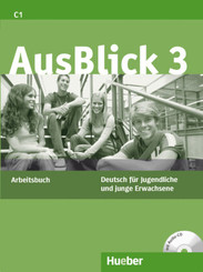 AusBlick, Deutsch für Jugendliche und junge Erwachsene: Arbeitsbuch, m. Audio-CD
