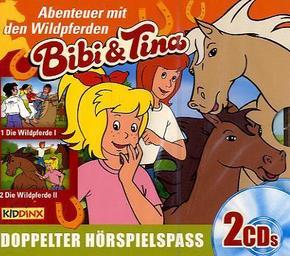 Bibi & Tina, Abenteuer mit Wildpferden, 2 Audio-CDs