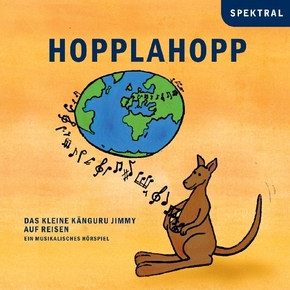 Hopplahopp - Das kleine Känguru Jimmy auf Reisen, 1 Audio-CD