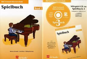 Hal Leonard Klavierschule, Spielbuch u. Audio-CD - Bd.3