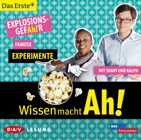 Wissen macht AH! ExplosionsgefAh!r - Famose Experimente, 1 Audio-CD