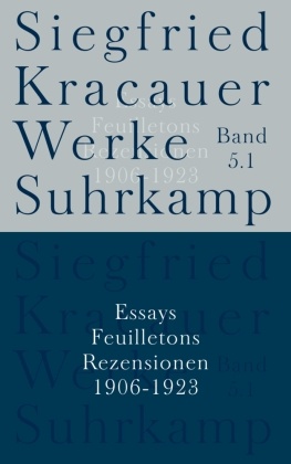 Werke: Essays, Feuilletons, Rezensionen, 4 Bde.