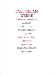 Werke: Nachgelassene Gedichte 1963-1968; Abt.1