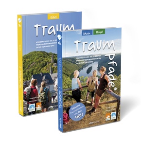 Traumpfade & Traumpfädchen Geschenk-Set. Zwei Bände mit 41 Top-Touren an Rhein, Mosel und in der Eifel. Detail-Karten, G