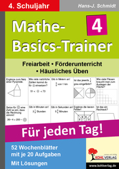 Mathe-Basics-Trainer, Für jeden Tag!: 4. Schuljahr