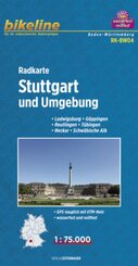 Bikeline Radkarte Stuttgart und Umgebung