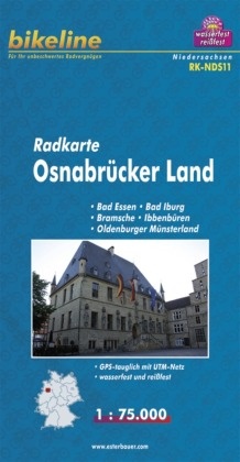 Bikeline Radkarte Osnabrücker Land