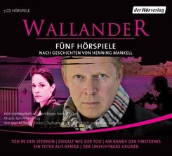 Fünf Wallander Hörspiele, 5 Audio-CDs