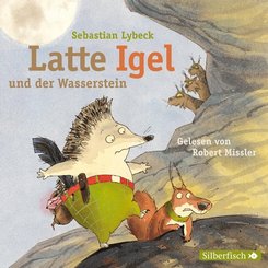 Latte Igel 1: Latte Igel und der Wasserstein, 2 Audio-CD