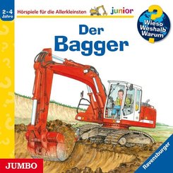 Der Bagger, 1 Audio-CD - Wieso? Weshalb? Warum?, Junior Bd.38