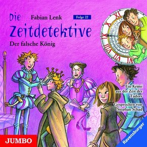 Die Zeitdetektive - Der falsche König, 1 Audio-CD