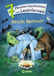 Leselöwen - Das Original -  7-Minuten-Geschichten zum Lesenlernen - Vorsicht, Abenteuer!