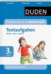 Duden Einfach klasse in Mathematik, Textaufgaben 3. Klasse