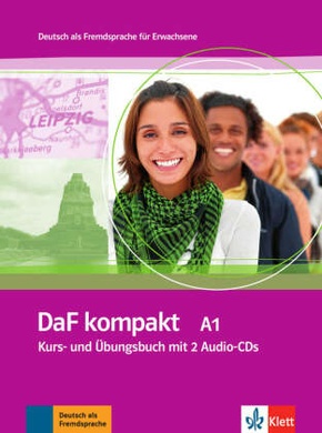 DaF kompakt: Kurs- und Übungsbuch A1, m. 2 Audio-CDs