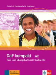 DaF kompakt: Kurs- und Übungsbuch A2, m. 2 Audio-CDs