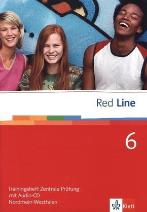 Red Line 6. Realschule Nordrhein-Westfalen, m. 1 Audio-CD
