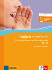 Einfach sprechen! A2-B1, Übungsbuch m. Audio-CD