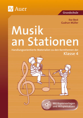 Musik an Stationen 4, m. 1 Beilage