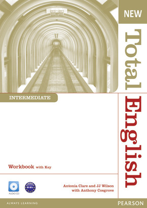 New Total English Intermediate Workbook with Key and Audio CD Pack