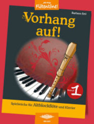 Vorhang auf, Altblockflöte und Klavier - Bd.1