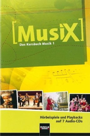 Musix - Das Kursbuch Musik: 5./6. Schuljahr, 7 Audio-CDs