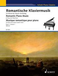 Romantische Klaviermusik, für Klavier vierhändig - Bd.1