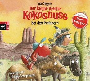 Der kleine Drache Kokosnuss bei den Indianern, 1 Audio-CD