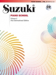 Suzuki Piano School, New International Edition, w. Audio-CD - Vol.2