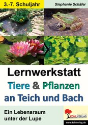 Lernwerkstatt Tiere & Pflanzen an Teich und Bach