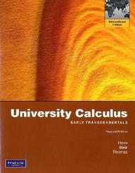 University Calculus, Early Transcendentals