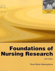 Foundations in Nursing Research