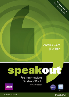 Speakout: Pre-Intermediate Students Book, w. DVD-ROM