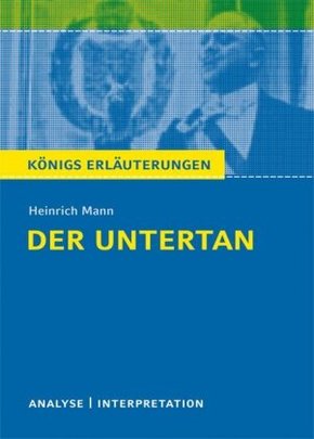 Heinrich Mann 'Der  Untertan'