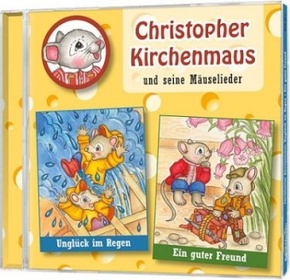 Christopher Kirchenmaus und seine Mäuselieder 1, 2 Audio-CD
