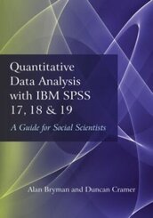 Quantitative Data Analysis with IBM SPSS 17, 18 and 19