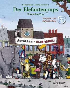 Der Elefantenpups, Rettet den Zoo!, m. Audio-CD