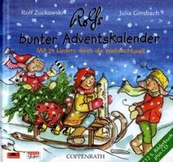 Rolfs bunter Adventskalender, m. Audio-CD