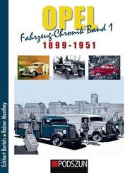 Opel Fahrzeug-Chronik: 1899-1951