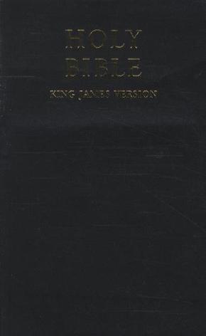 HOLY BIBLE: King James Version (KJV) Popular Gift & Award Black Leatherette Edition