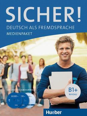 Sicher ! B1+: 2 Audio-CDs und DVD zum Kursbuch