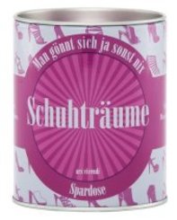 Spardose "Schuhträume"