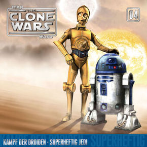 Star Wars, The Clone Wars - Kampf der Droiden - Superheftig Jedi, 1 Audio-CD