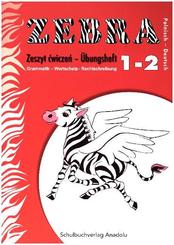 Zebra - Deutsch-Polnisch, 1.-2. Schuljahr, Übungsheft