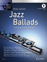 Jazz Ballads, für Flöte, m. Audio-CD, Einzelstimme u. Klaviersatz